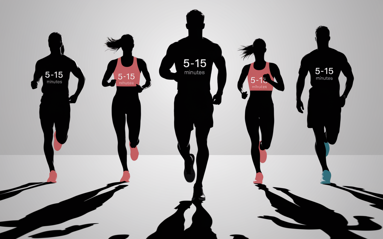 Sportifs s'etirent apres seance etirements duree