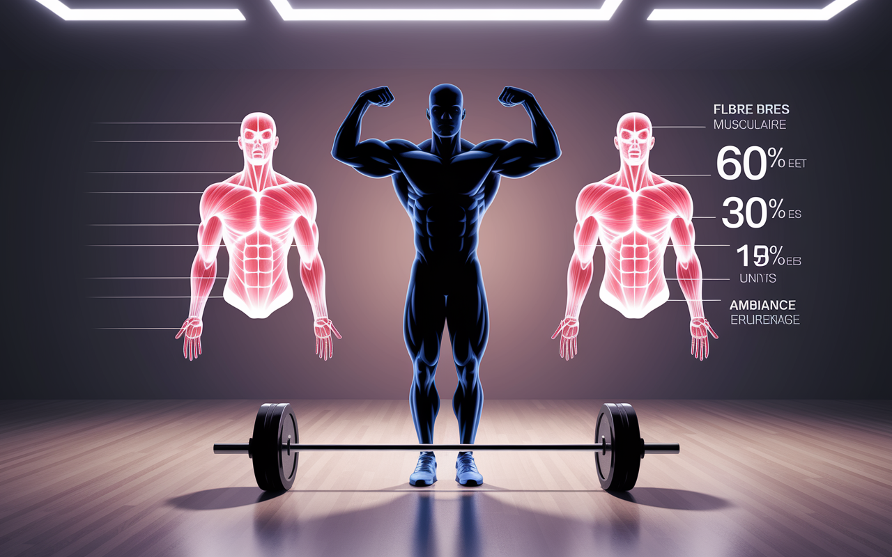 glutamine récupération musculation fibres illustration