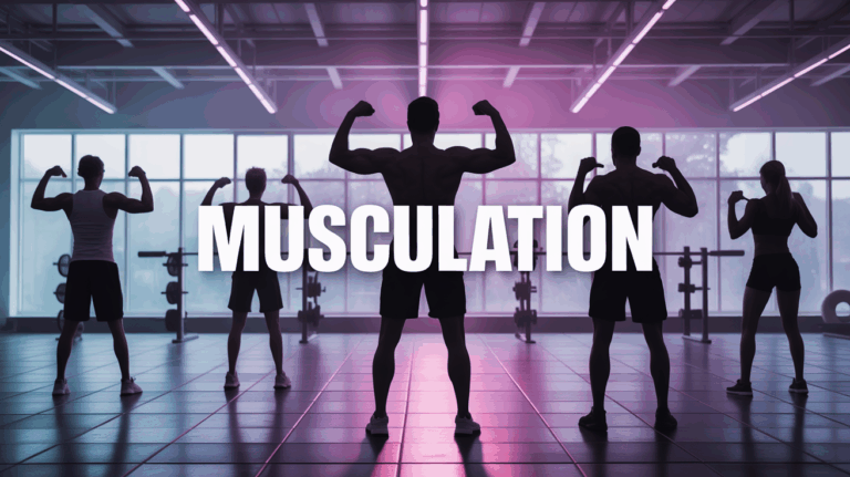 Hommes et femmes de plus de 40 ans faisant de la musculation moderne