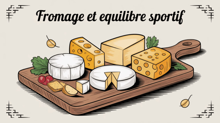 planche fromage equilibre sportif crudites