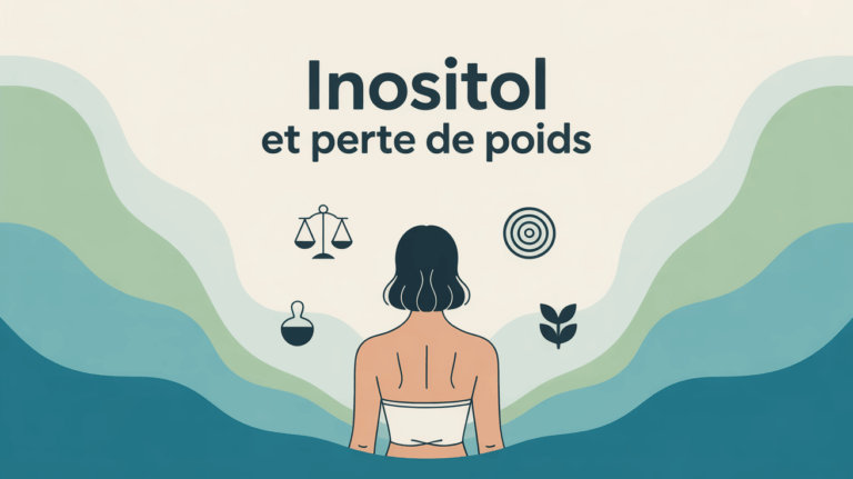 inositol perte de poids femme sopk resistance insuline