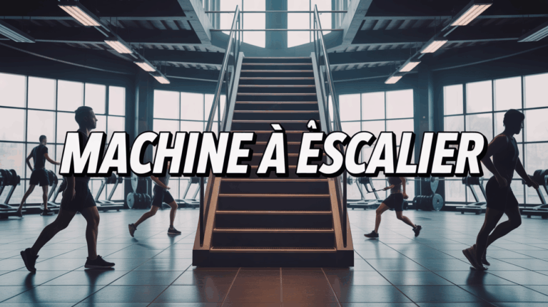 Machine à escalier moderne salle de sport