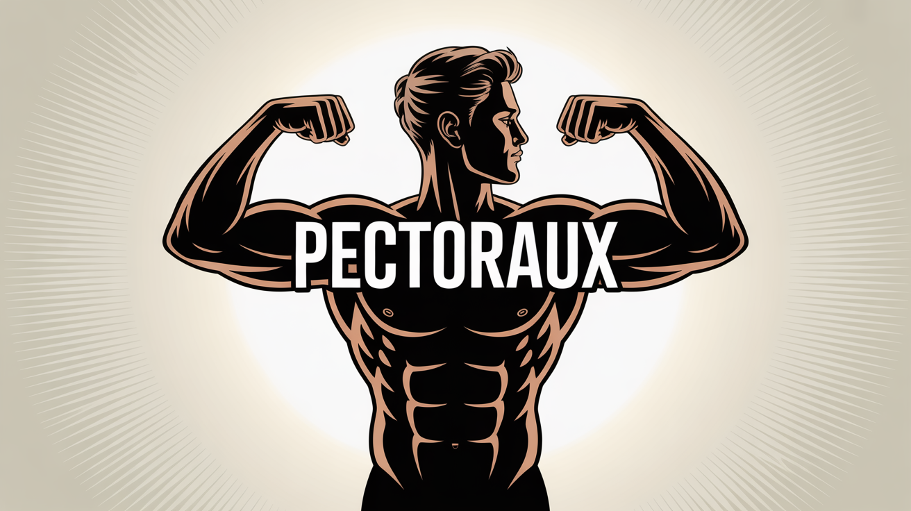 Illustration pectoraux solides exercice pompe