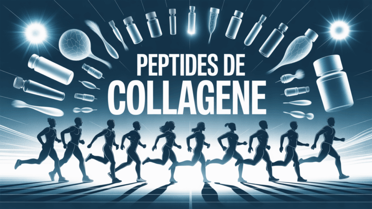 Peptides de collagene pour sportifs et sante peau cheveux articulations