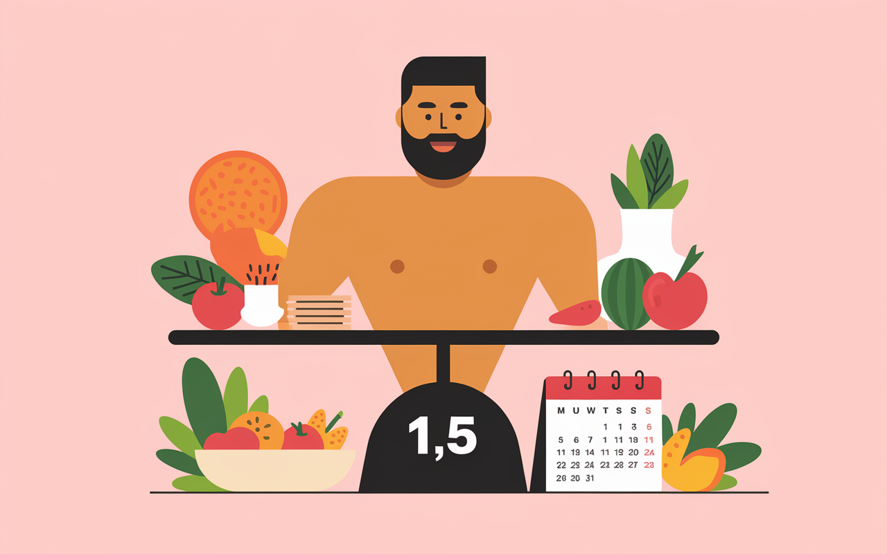 balance moderne perte 1,5 kg 30 jours aliments sains