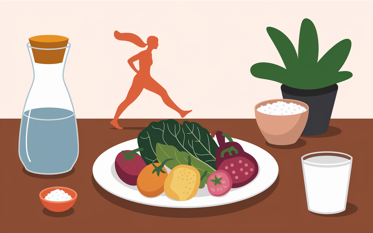 Prévenir rétention d'eau gestes cuisine alimentation