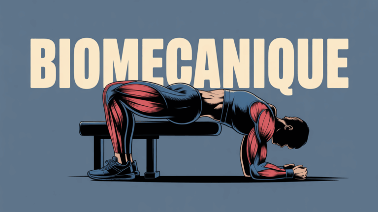Image biomecanique hip thrust silhouette musculation fessiers