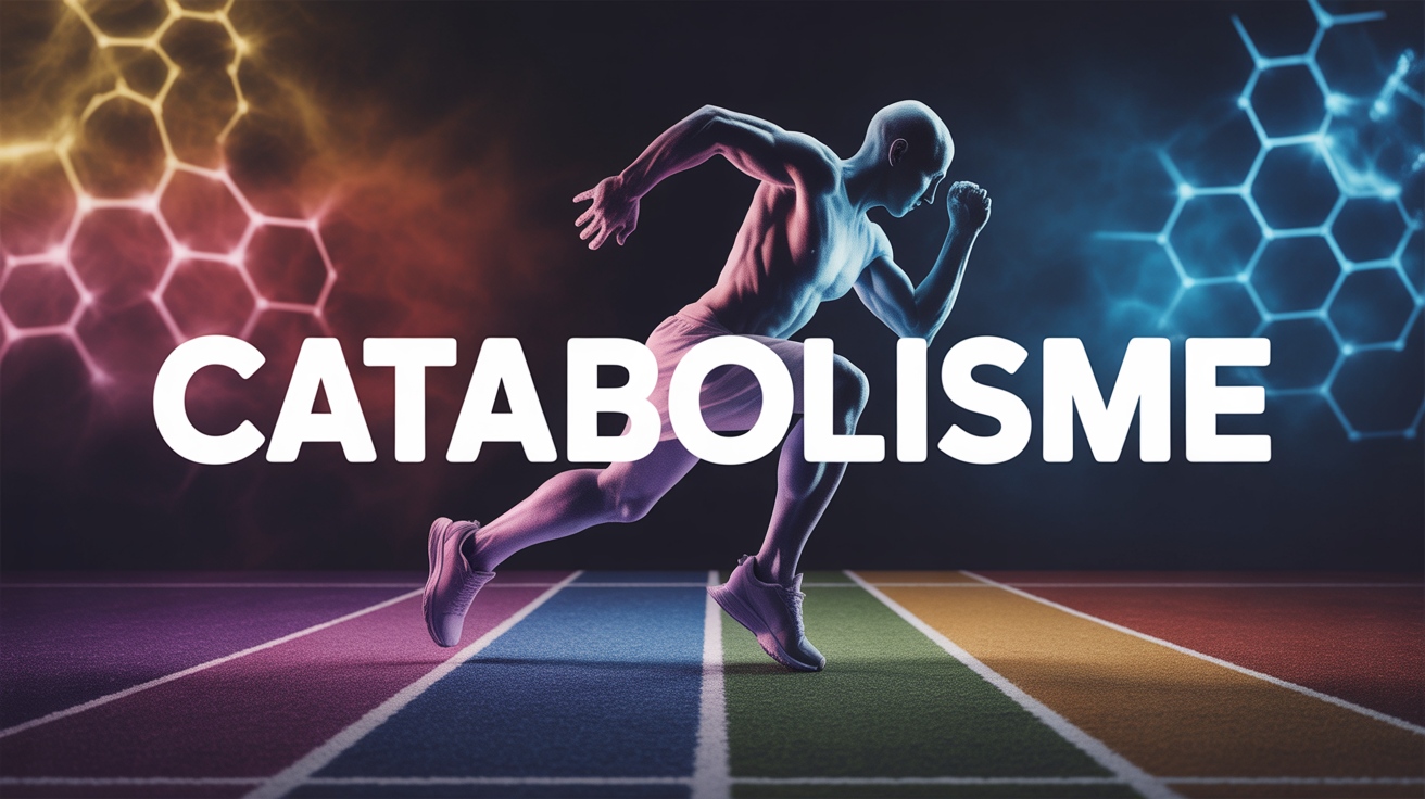 Illustration catabolisme sport energie terrain