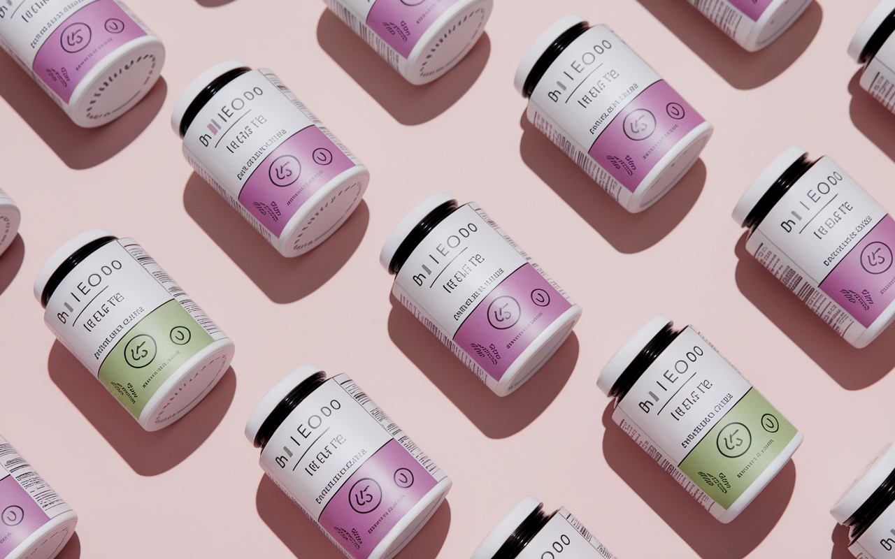 Boîtes Kosbiotic ouvertes, labels vegan et UFC, laboratoire