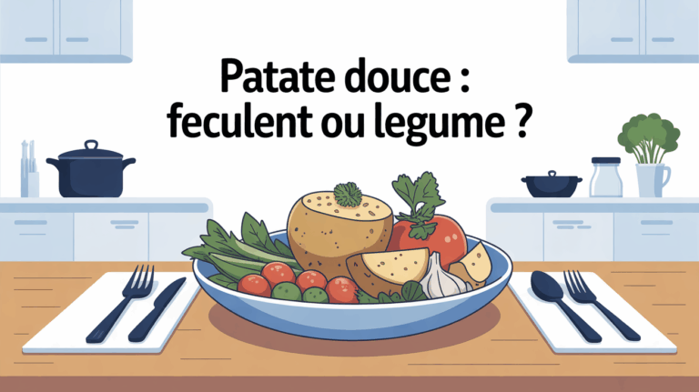 assiette equilibree patate douce legume proteines cuisine