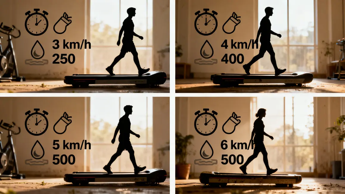 Repere pratique calories vitesse marche rapide