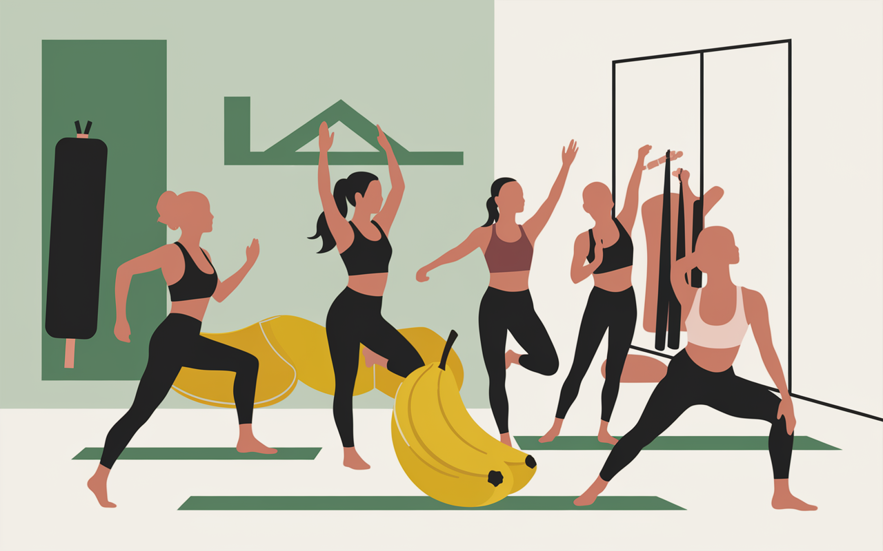 Banane energie naturel musculation