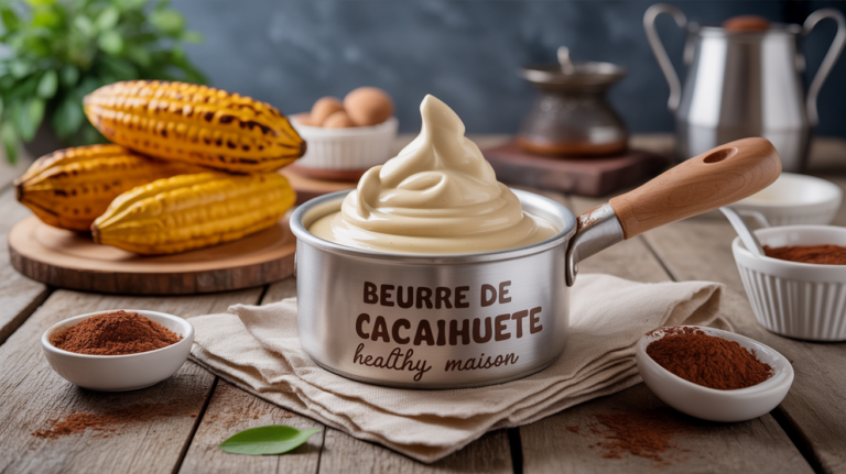 pot beurre de cacahuete healthy maison ambiance sportive