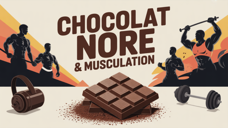 tablette chocolat noir musculation haltere shaker