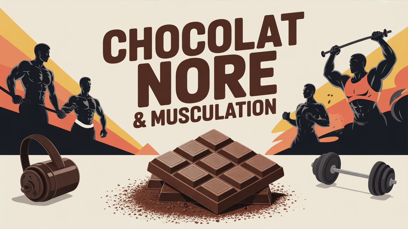 tablette chocolat noir musculation haltere shaker