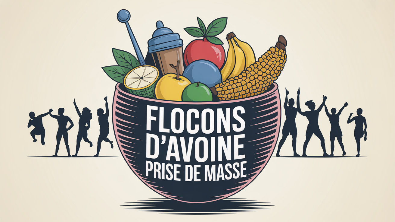bol flocons d'avoine prise de masse musculation