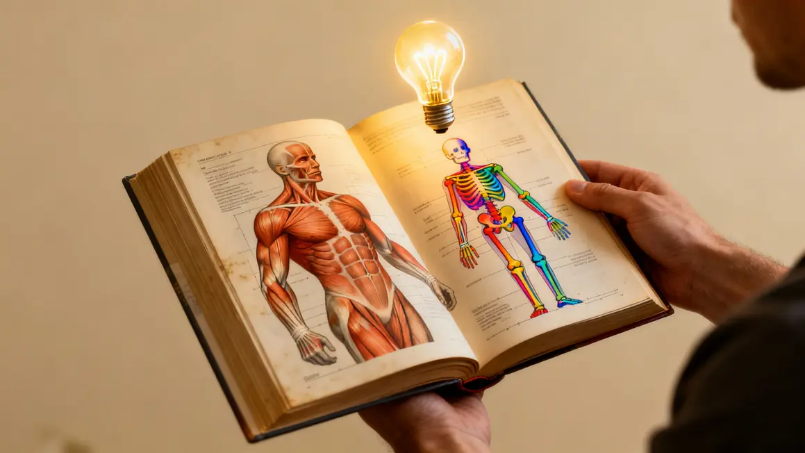 page livre technique musculation illustration biomécanique