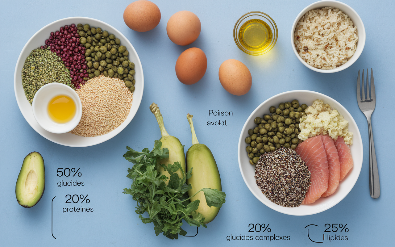 assiette equilibrée resistance a l insuline index glycémique