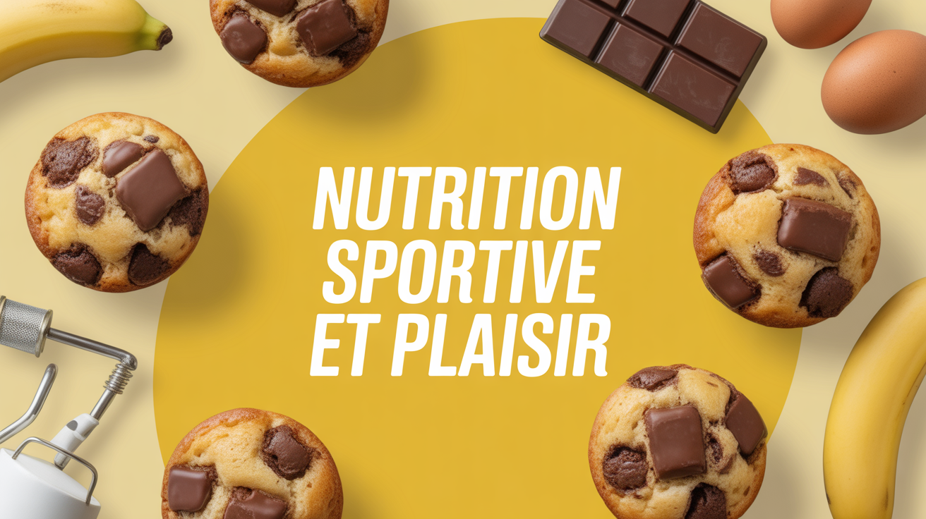 muffins healthy banane chocolat nutrition sportive