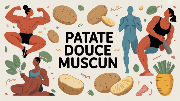 patate douce muscu silhouettes athletiques balance energetique