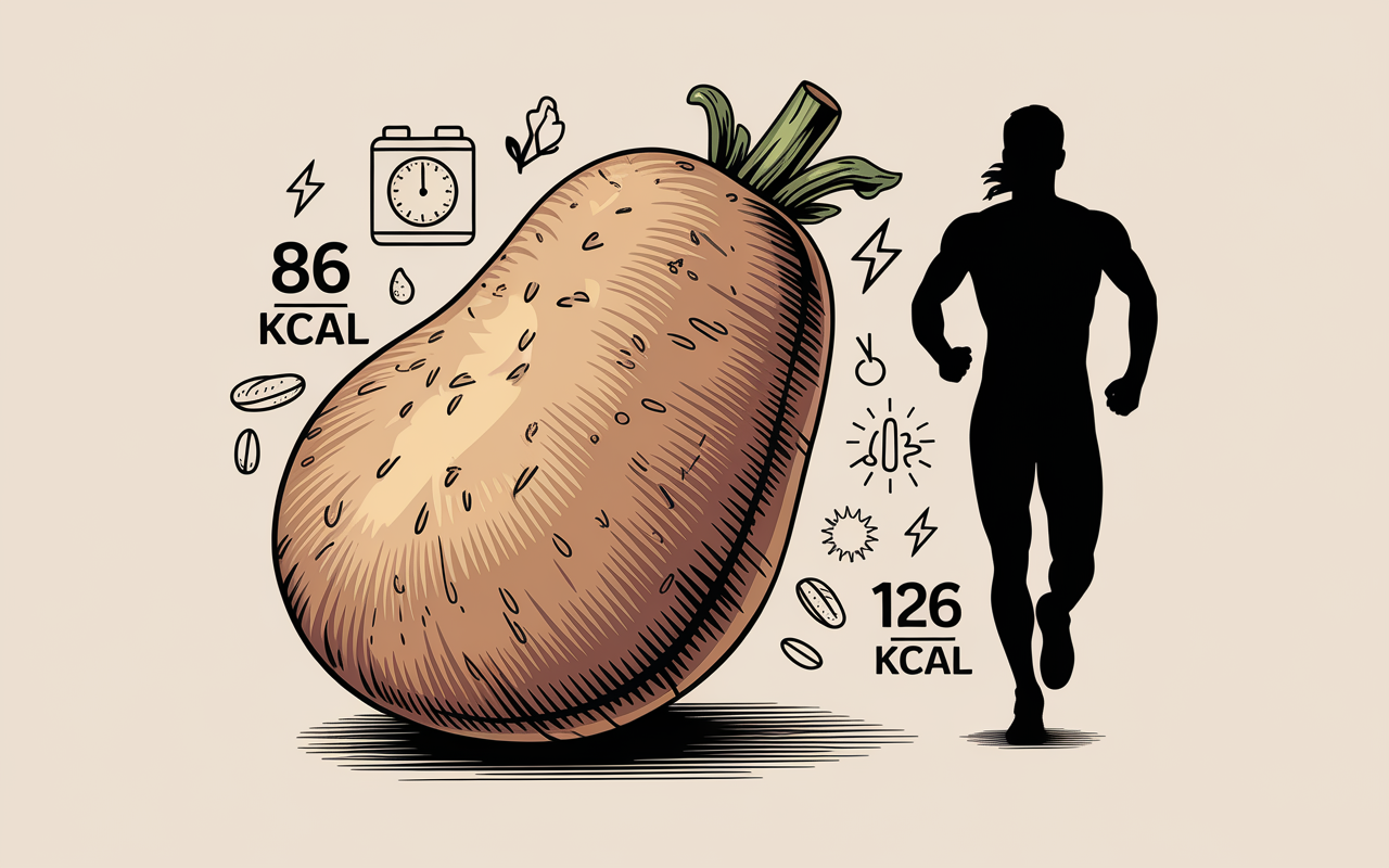 patate douce glucides energie stable sport