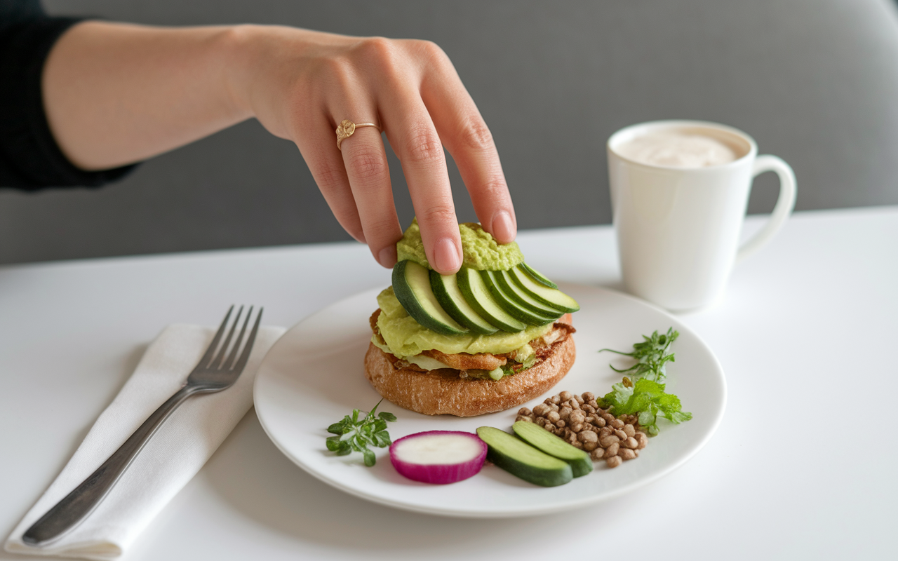 tartine avocat healthy pain complet minute repas matin