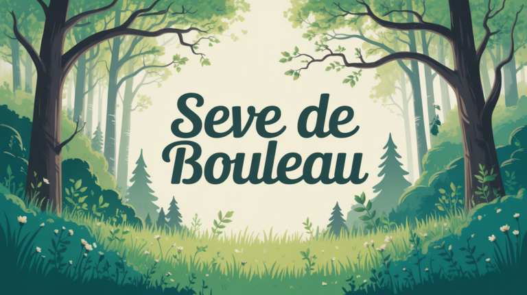 Forêt de bouleaux au printemps avec sève de bouleau