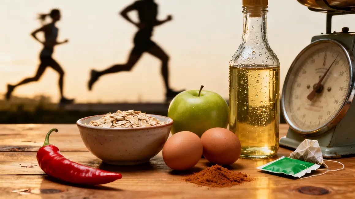 table aliments brûle-graisse naturels sportifs