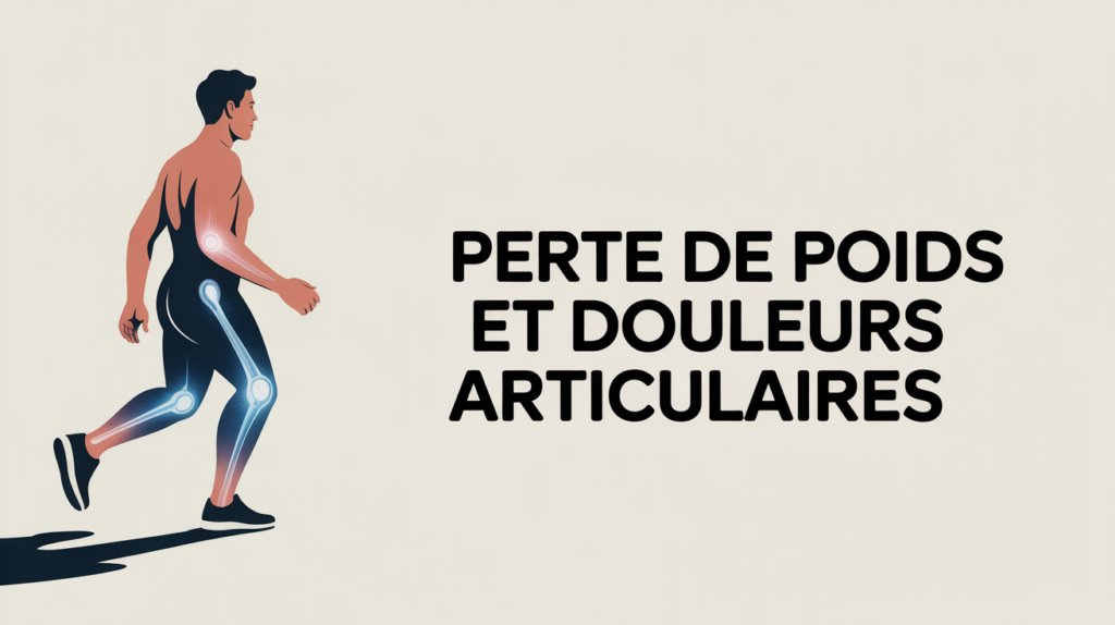 perte de poids et douleurs articulaires sur chemin
