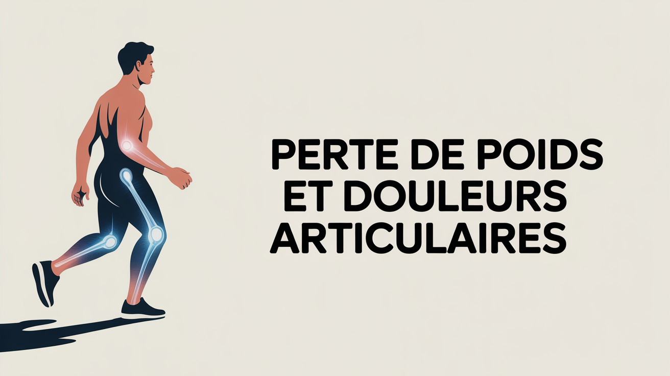 perte de poids et douleurs articulaires sur chemin