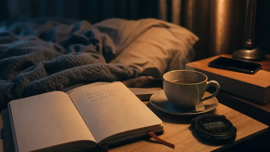 Comment trouver le sommeil rapidement : respiration 4-7-8, routine du soir et chambre fraîche