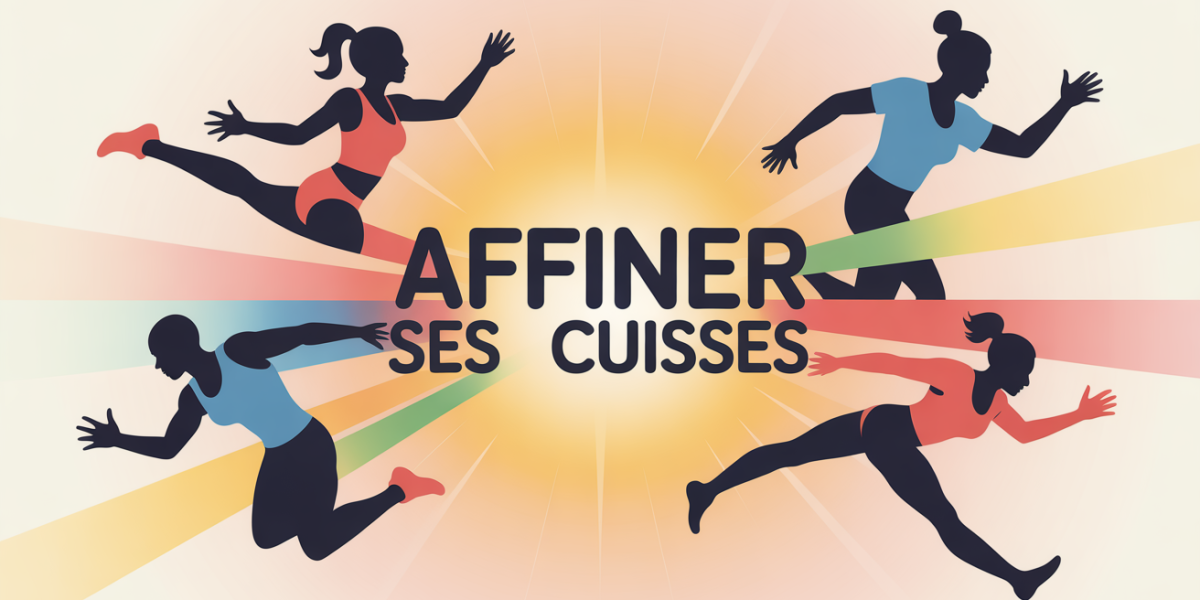 femmes et hommes en mouvement affiner ses cuisses