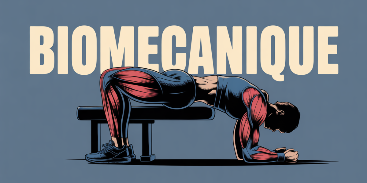 Image biomecanique hip thrust silhouette musculation fessiers