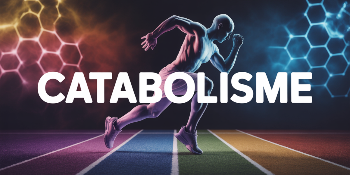 Illustration catabolisme sport energie terrain