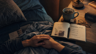 Comment trouver le sommeil rapidement avec respiration 4-7-8 : chambre fraîche et routine du soir