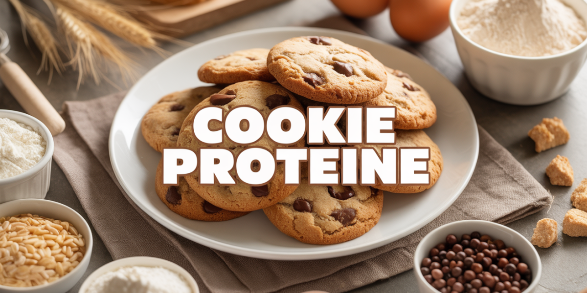 Assiette cookies proteines maison ingredients musculation