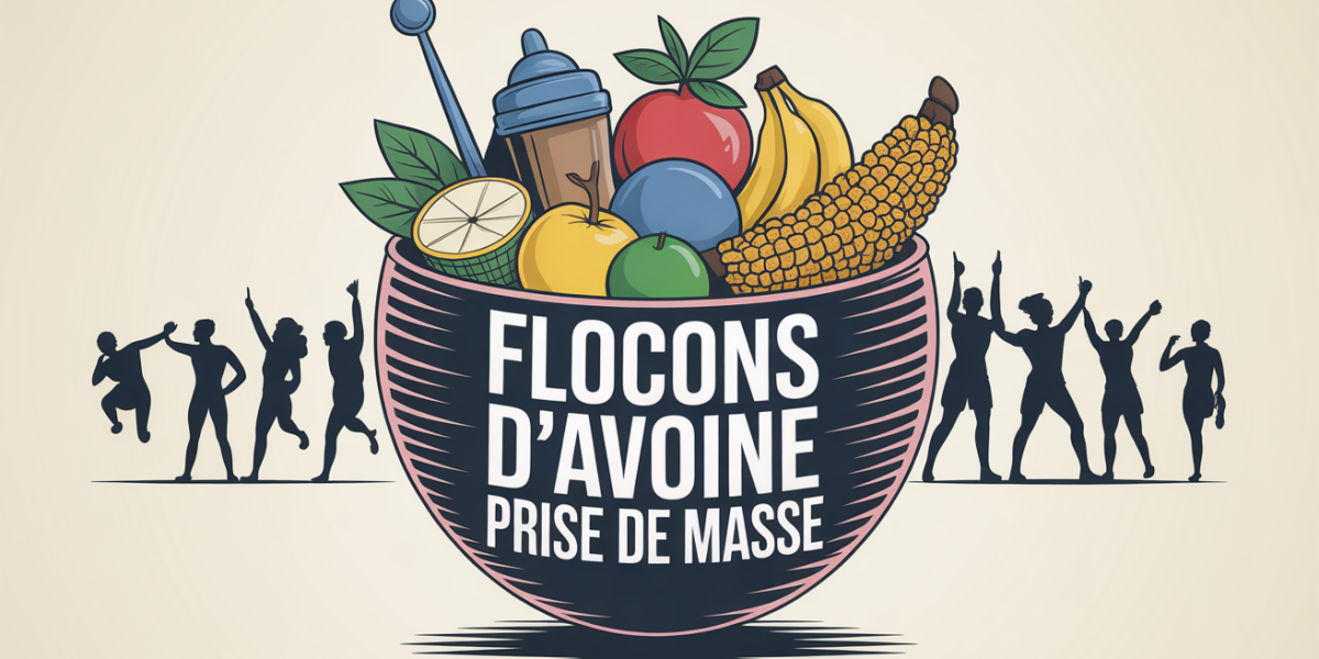 bol flocons d'avoine prise de masse musculation