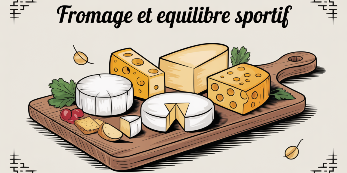 planche fromage equilibre sportif crudites