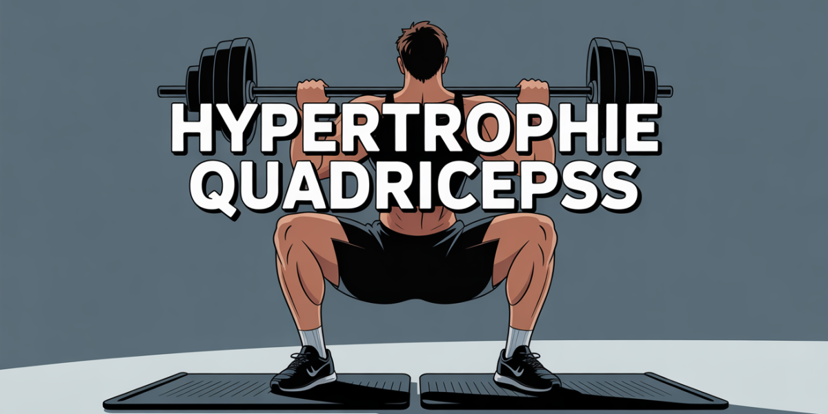 athlète squat profond quadriceps renforcés maison