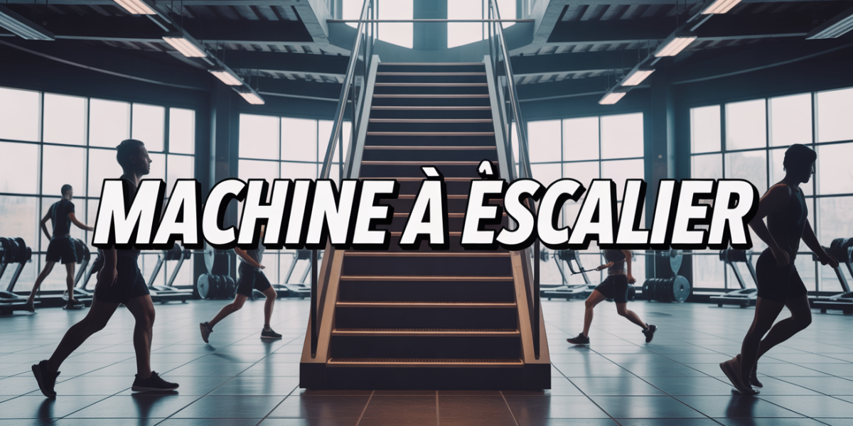 Machine à escalier moderne salle de sport