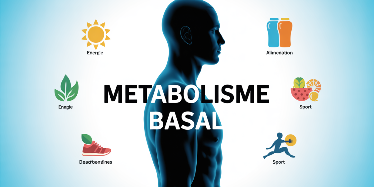 Silhouette corps humain metabolisme basal icons energie alimentation sport