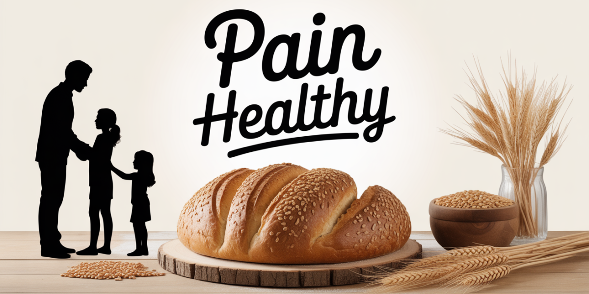 pain healthy complet artisanal et graines partage en famille