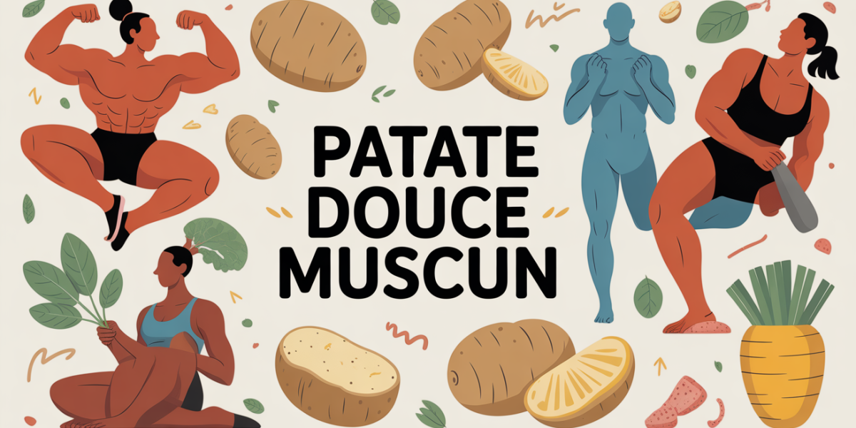 patate douce muscu silhouettes athletiques balance energetique
