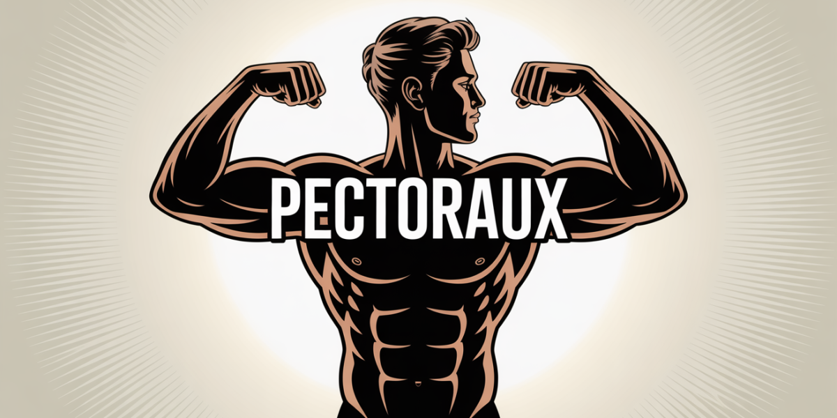 Illustration pectoraux solides exercice pompe