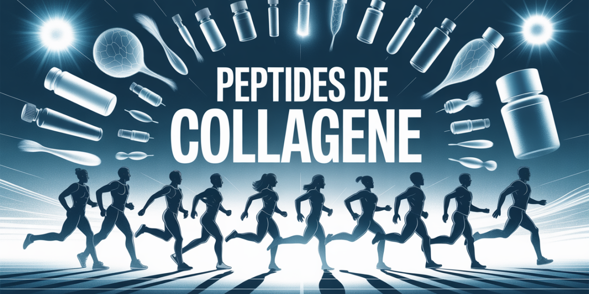 Peptides de collagene pour sportifs et sante peau cheveux articulations