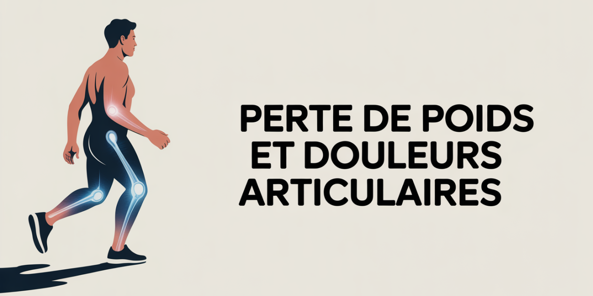 perte de poids et douleurs articulaires sur chemin