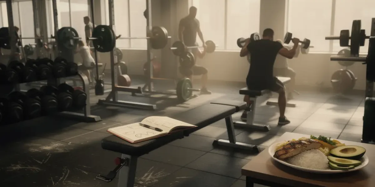 Salle de musculation prise de masse naturelle et alimentation saine