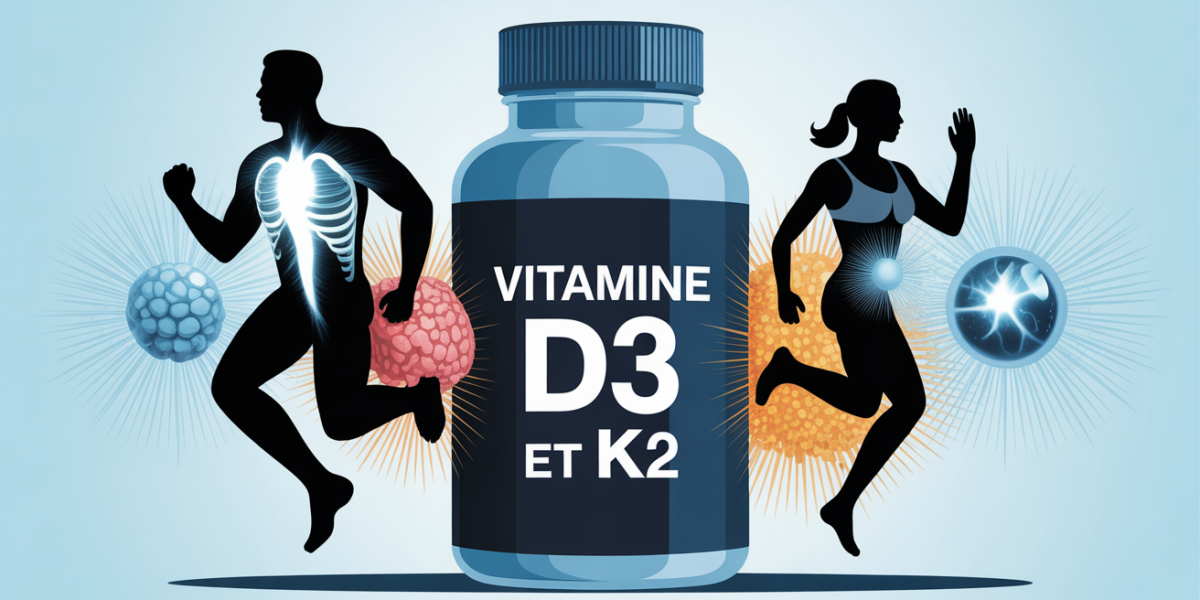 illustration vitamine D3 et K2 composition os artères prévention
