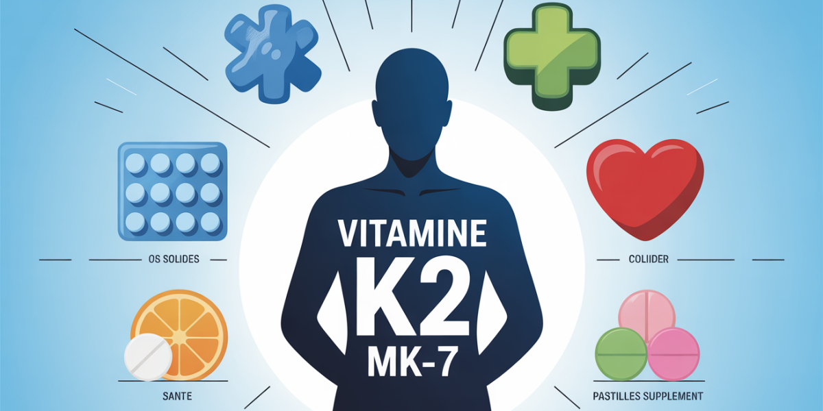 Vitamine K2 MK-7 icones os coeur supplement sante